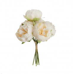 BOUQUET- Pivoine blanc x 6...