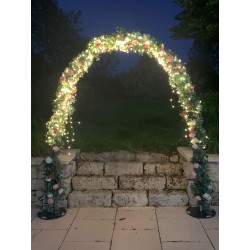 Arche florale lumineuse - C350