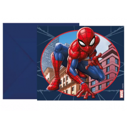 INVITATION - Spiderman x 6...