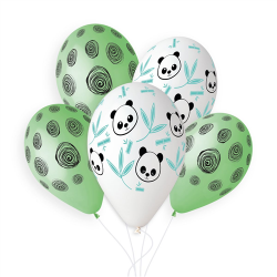 BALLON - Panda et spirale x...