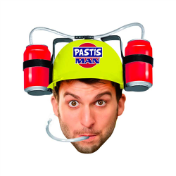 CASQUE A BOIRE - Pastis man