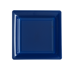 ASSIETTE  - Bleu marine x12...