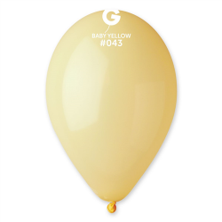 BALLON - Jaune pâle x 10 (...