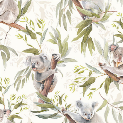 SERVIETTE - Tropical koala...