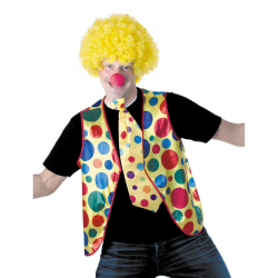 GILET - Clown TU (en tissu)