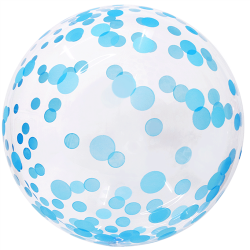 BALLON MYLARD - Bulle bleu...