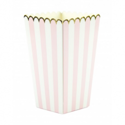 BOITE  POP CORN - Rose...