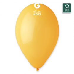 BALLON - Jaune d'or x 10 (...