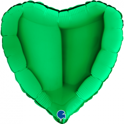 BALLON MYLARD - Coeur vert...