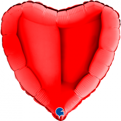 BALLON MYLARD - Coeur rouge...