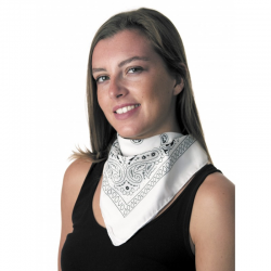 BANDANA/FOULARD - Blanc...