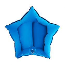 BALLON MYLARD - Etoile bleu...