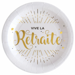 ASSIETTE - Vive la retraite...