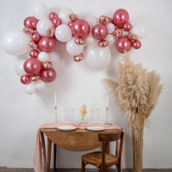 KIT ARCHE DE BALLONS - Rose...