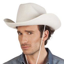 CHAPEAU - Cow boy blanc (en...