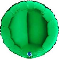 BALLON MYLARD - Rond vert...