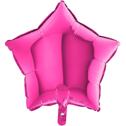 BALLON MYLARD - Etoile rose...