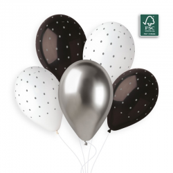 BALLON - Assortiment argent...