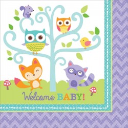 SERVIETTE  - Welcome baby...