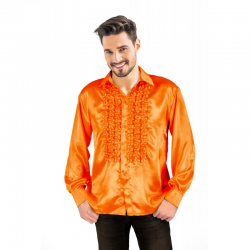 CHEMISE - Disco orange M/L...