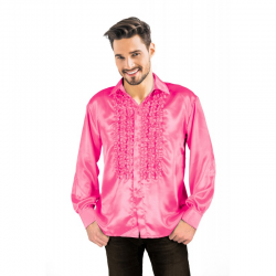 CHEMISE - Disco rose M/L...