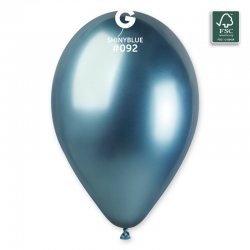 BALLON - Chrome/shiny bleu...